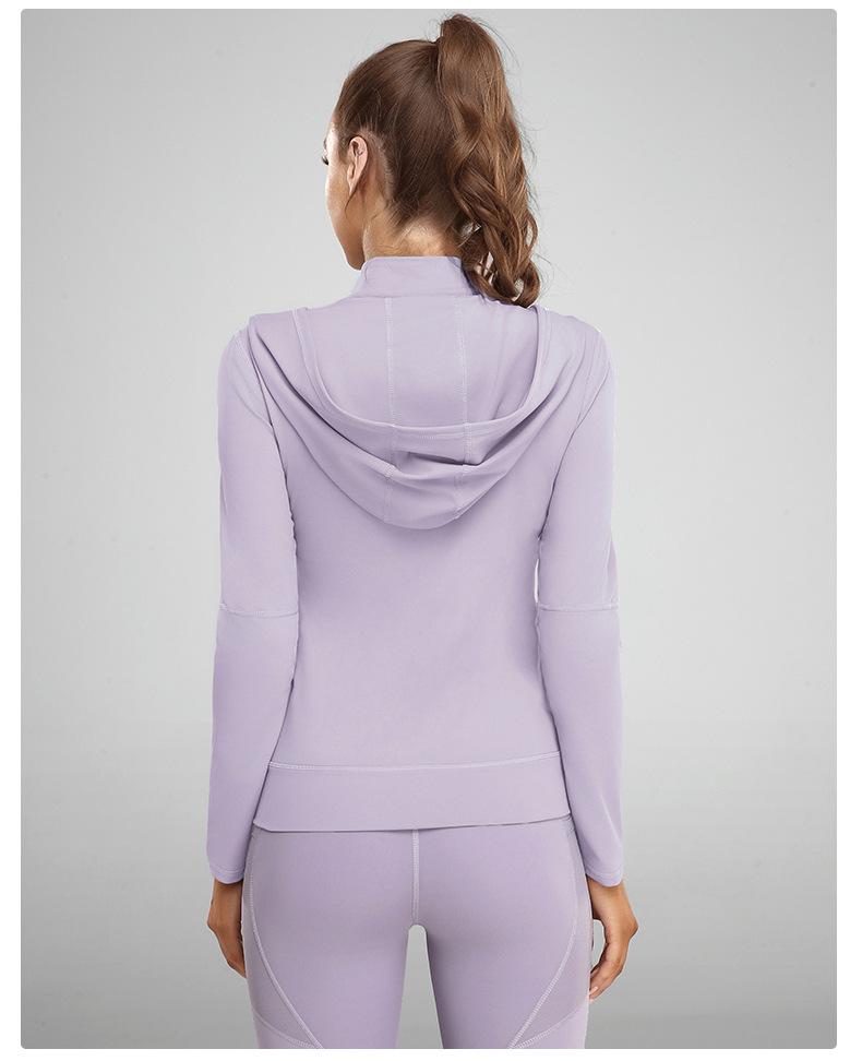 Women's Air Layer Hooded Jacket & Casual Loose Sportswear Set