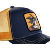 New Dragon Ball Son Goku Cap Summer Travel Peaked Cap Men's Embroidery Hip-Hop Cap Style Sun Visor Adjustable Trucker Mesh Cap
