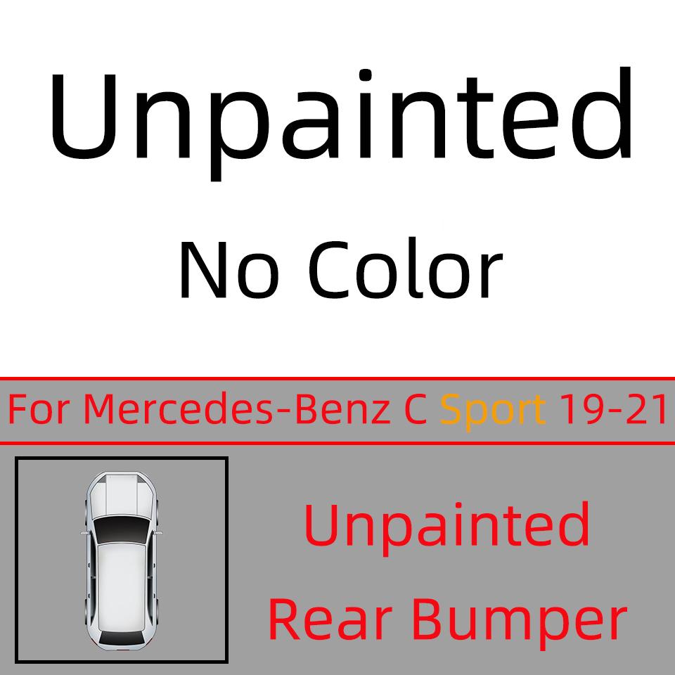 For Mercedes-Benz C W205 Sport Model 2019 2020 2025 Front Rear Bumper Towing Hook Cover Hauling Cap Decoration Shell #2058856402
