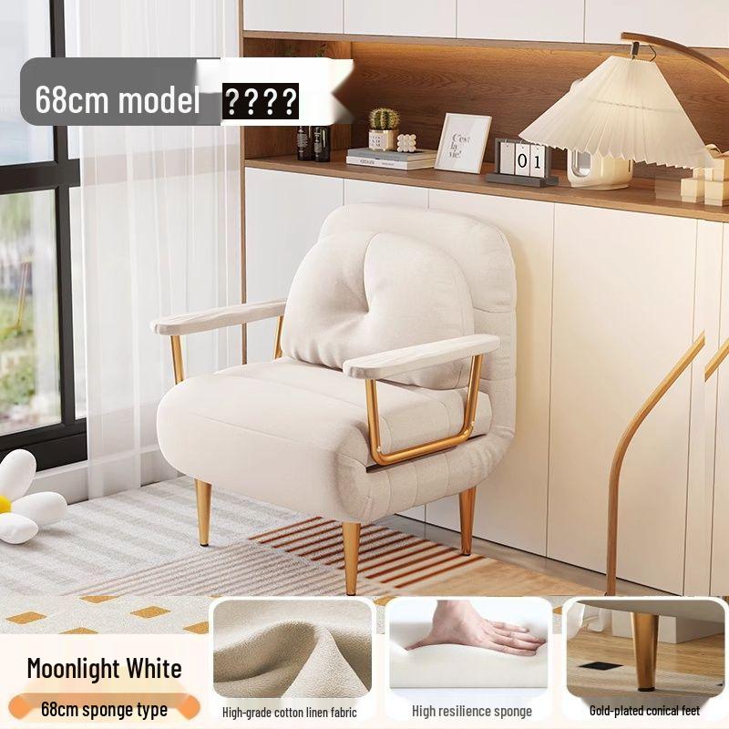 Cream Multi-Functional Folding Sofa Bed for Small Spaces