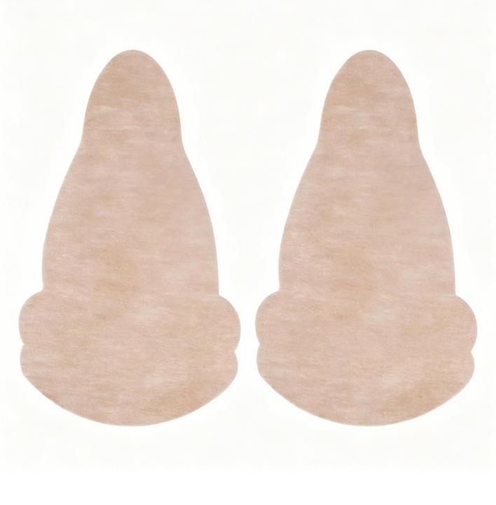 Breathable Invisible Disposable Nipple Covers - Seamless Non-Woven Pasties for Men & Women
