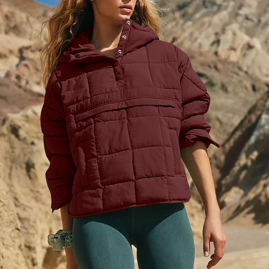 Veste chaude d'automne et d'hiver pour femmes, grande taille, épaisse, ample, mi-longue, polyvalente, à capuche, zippée, vêtement d'extérieur