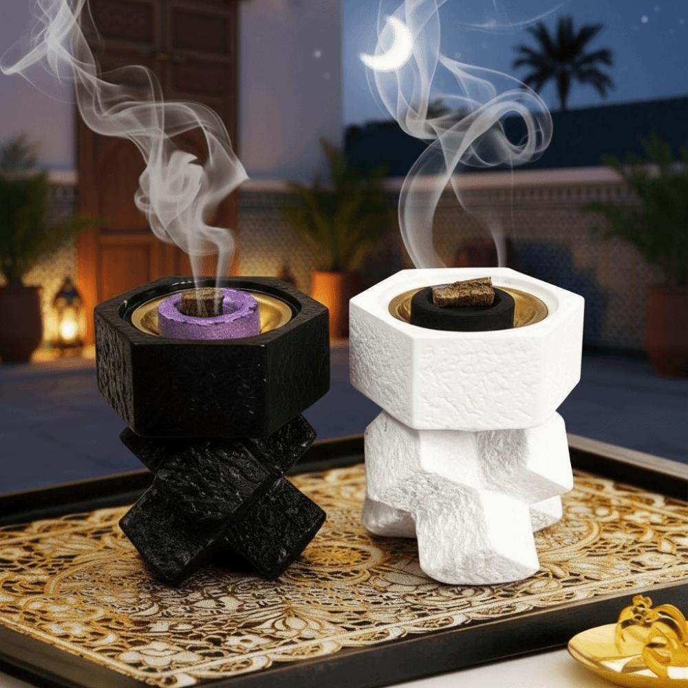 Decorative Cross-Knot Incense Burner Artistic Sandalwood Incense Burner  Yoga
