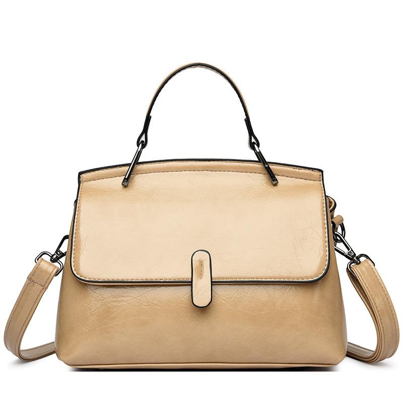 Kadın El Çantası Moda Tek Omuz Şehirli Basit Stil Çapraz Askılı Büyük Kapasiteli Çanta