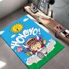 Cartoon Arale Running Pattern suitable as a non-slip mat for the living room or bedroom sofa