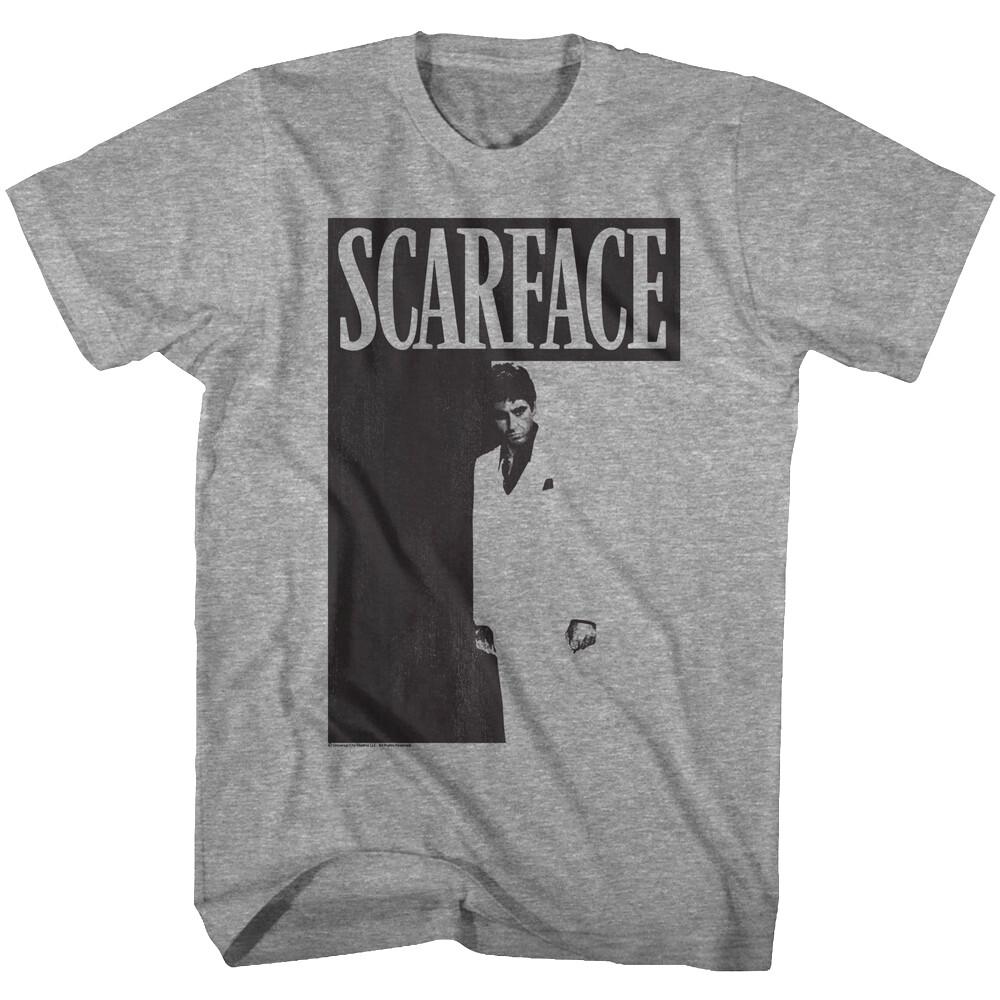 Scarface Movie Poster Men T Shirt Tony Montana Al Pacino Gangster Mafia Movie S