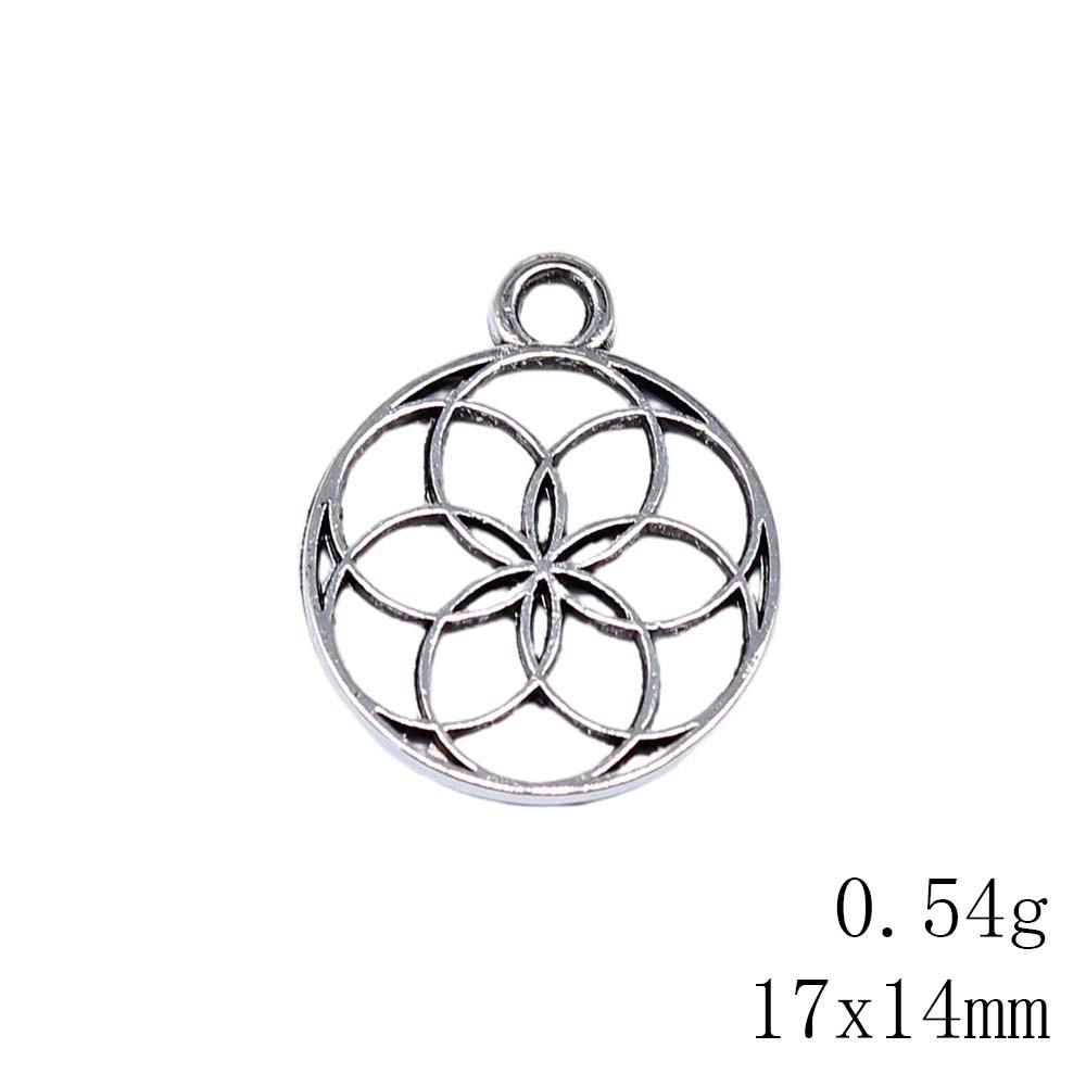Back To School Charm Bracelets Flower Of Life Charms Pendant Audience Pendant For Mobile