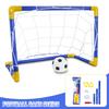 Mini Toddlers Football Goal Soccer Door Gate Post Set Portable Detachable Football Netting with Soccer for Outdoor Goalpost