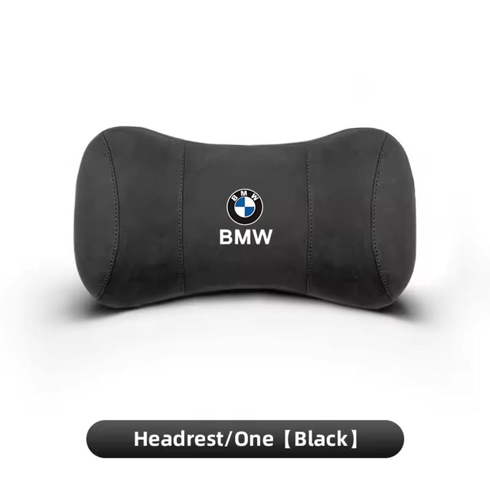 ZWVP7 Exteri Car Sticker Essential Memory Foam Suede Neck Pillow Ergonomic Head Support Styling Ornament Compatible For BMW X SUV G06