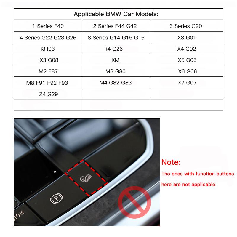 Car Central Control Storage Box Decoration Accessories For BMW X1 X2 X3 X5 X4 X6 X7 G30 G20 G32 G11 G12 F40 F30 F20 F10 F34 F07 BR3