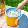 87oz Portable Ice Bucket + Ice Mold,It Has Excellent Insulation,ice Cubes Don't Melt Easily,very Convenient for Parties At the Beach or Pool In Summer