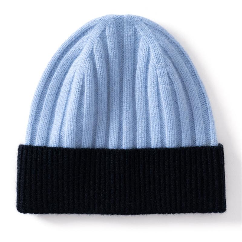New Autumn and Winter Cashmere Warm Hats for Men and Women Autumn and Winter Knitted Hats for Men and Women Autumn and Winter Warm Knitted Hats