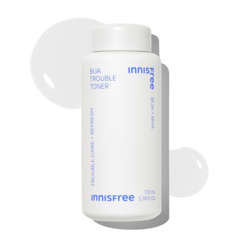 Innisfree Bija Trouble Toner 170mL + Bija Trouble Lotion 100mL Set