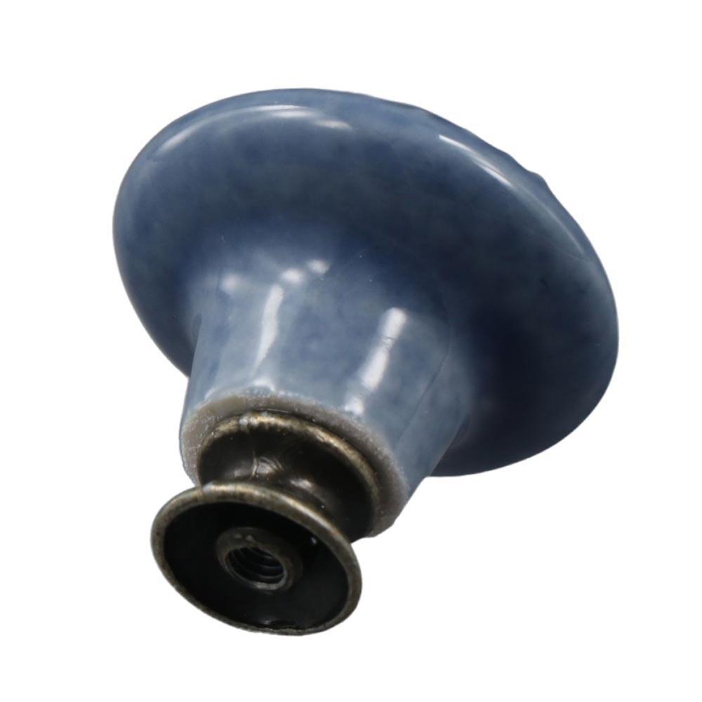 Pull Handles Door Knob Flower Surface Cabinet Knob Relief Ceramic Knob Furniture