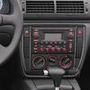 For Volkswagen VW Passat B5 2001-2005 Carbon Fiber Central Control Radio CD AC Panel Trim Cover Car Interior Accessories Sticker