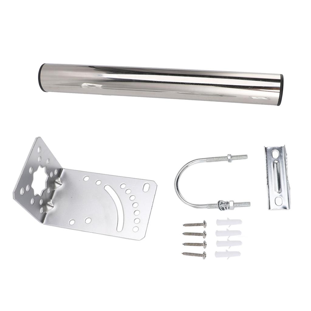 Monteringskit för Starlink Järn Satellitinternetantenn Monteringsstångsfäste för Tak Vägg Mark