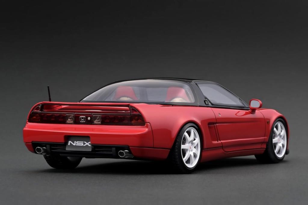 Ignition Model Honda NSX Red Finished Product 1/18 (NA1)