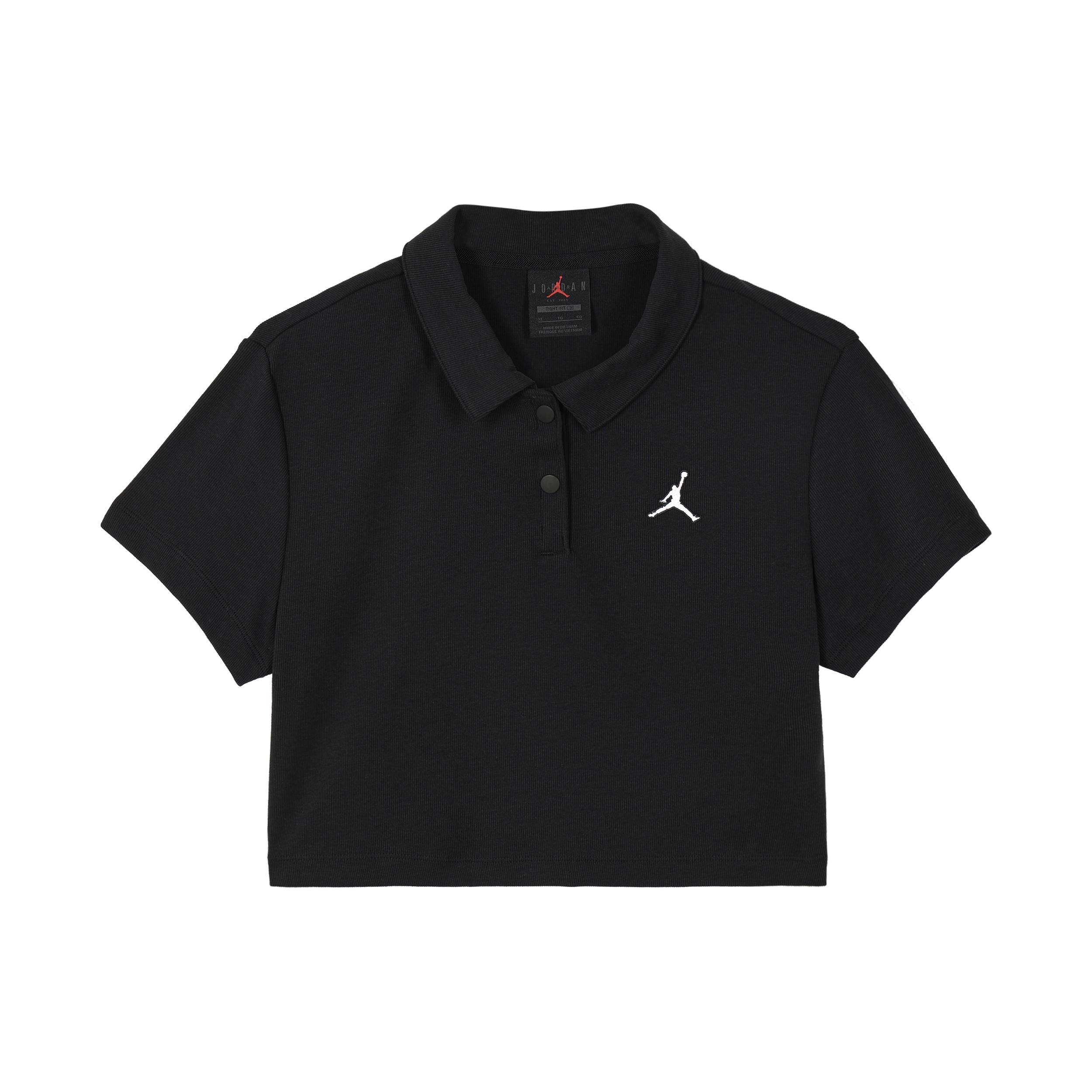 

New Jordan Crop Tops Women s Black DZ3333-010 L