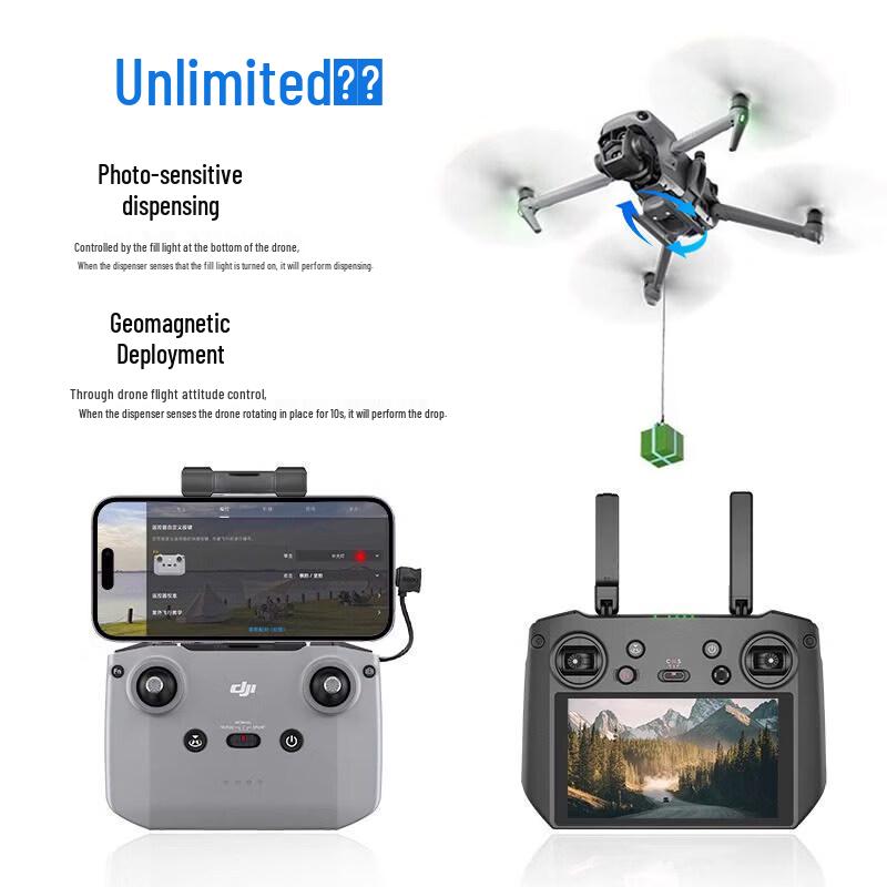 STARTRC Automatic Light-Sensitive Drone Dropper for DJI Mavic 4 Pro