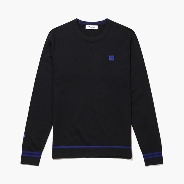 LECOQ GOLF Men'S Essential Round Long Sleeve Sweater (Gq321Mkp99)