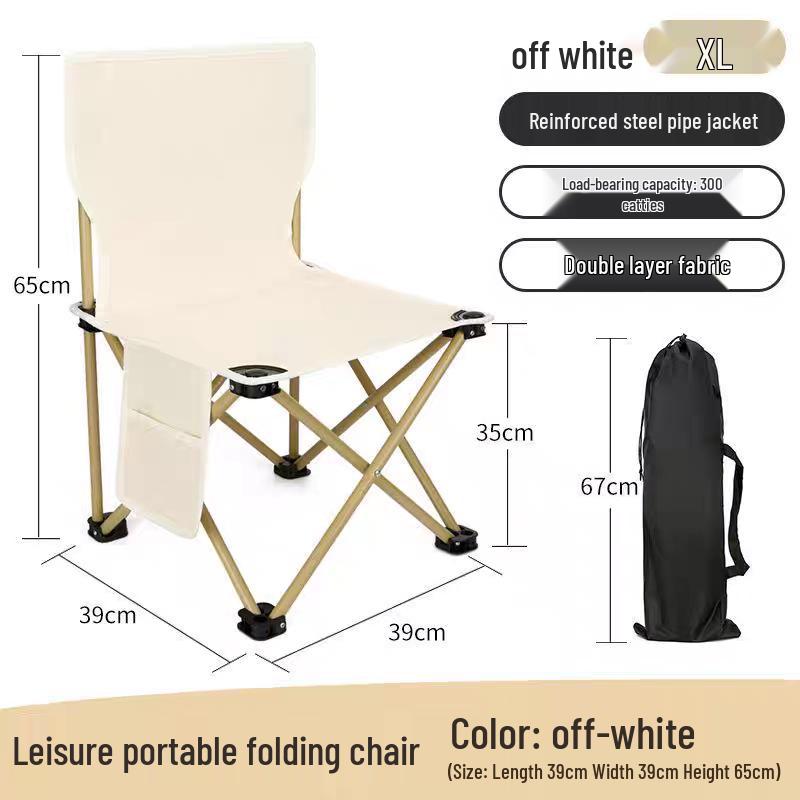Draagbare Opvouwbare Camping Tafel & Stoelen Set met Roltafel en Visstoel
