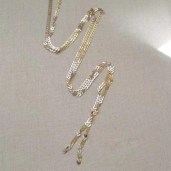 Hair Chain French Retro Style Golden Wheat Design Bridal Hair Clip Women Alloy Hair Decoration Easy to Wear Hair Accessory