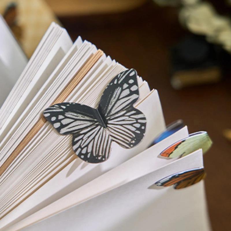Magnetic Bookmark Butterfly Chinese Style Reading Bookmark Ancient Style Butterfly DIY Decorative Book Clip