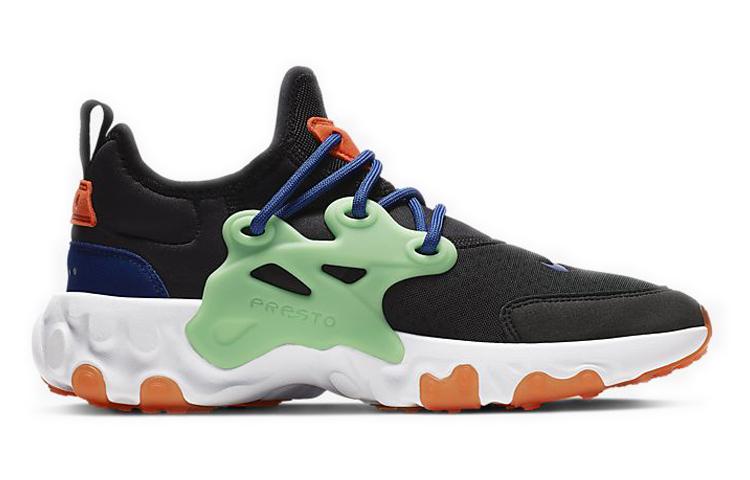Nike React Presto Black Green Nebula GS BQ4002-006
