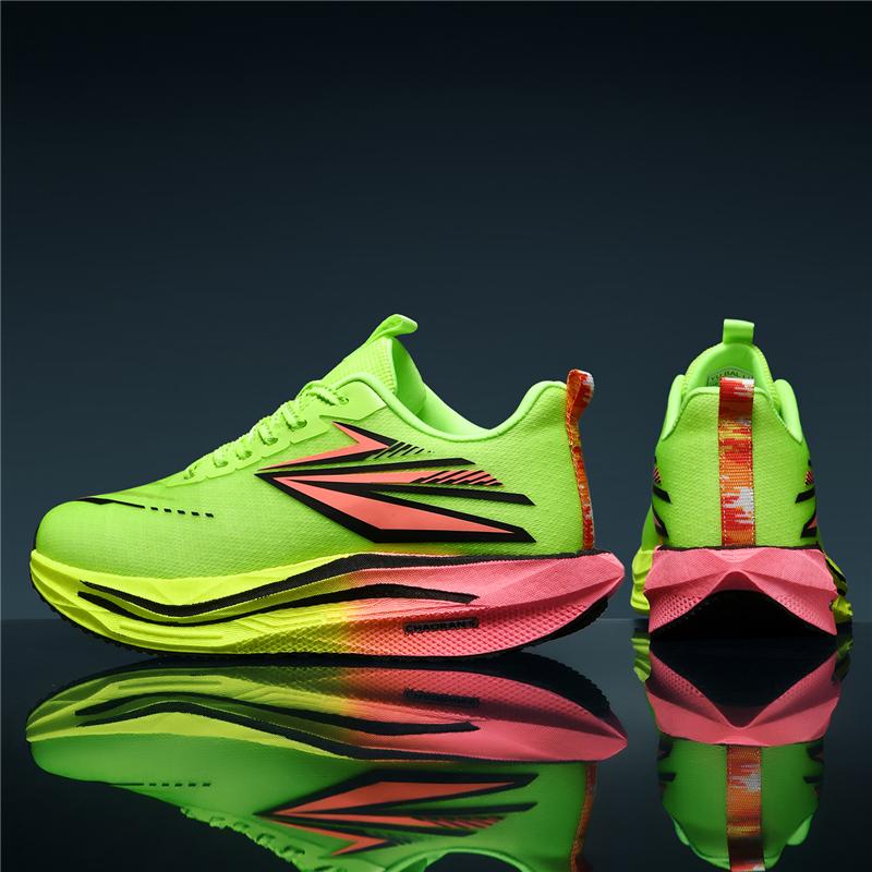 Sneaker Tennis Ventilated Running Shoes Running Sneakers Marathon Tough Outsole Footwear Sports Air Cushioned Walk Footwear Leisure Male