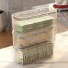 Acrylic Tea Bag Storage Box Transparent Cosmetic Brush Organizer  Kitchen