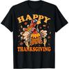 Men's Fashion Summer Short Sleeved T-shirt Comfortable Loose Large Animal Chicken Printed Creative Fun T-shirt