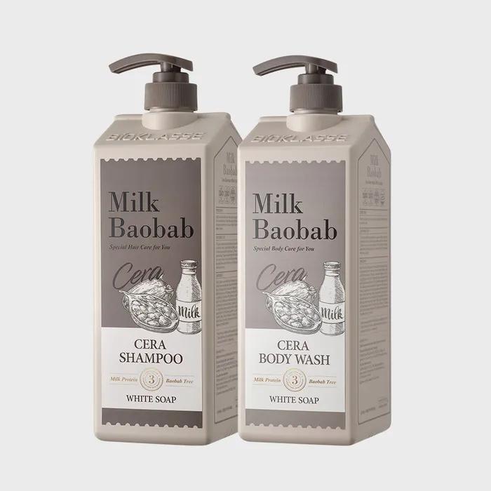 Sarah Shampoo + Body Wash 1200ml (White Soap)