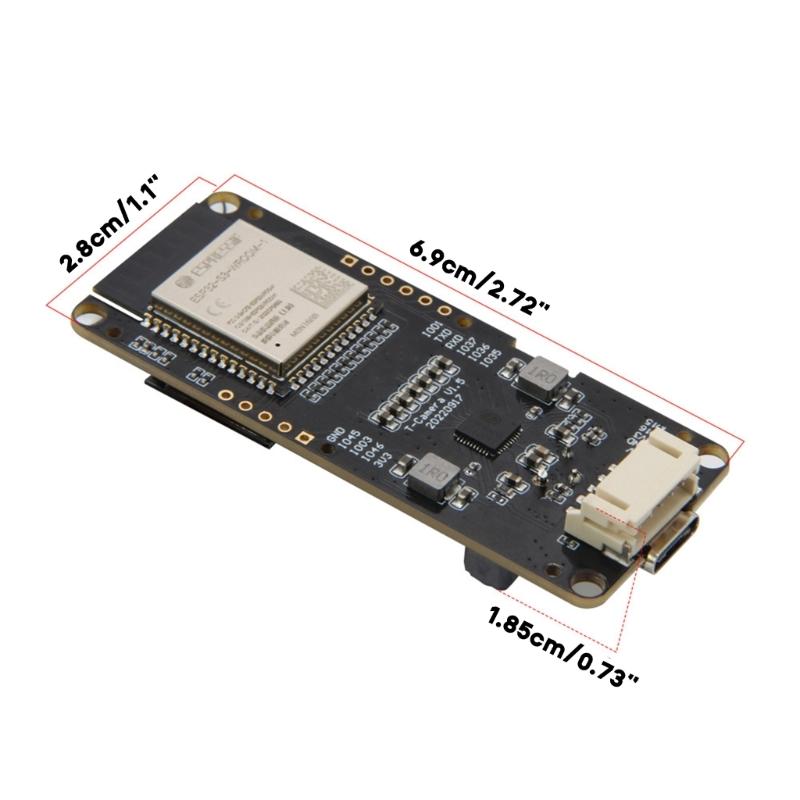 T-Camera-S3 ESP32-S3 Development Board WiFi Bluetooth-compatible Module 0.96-inch OLED Screen OV2640 Camera -Slot