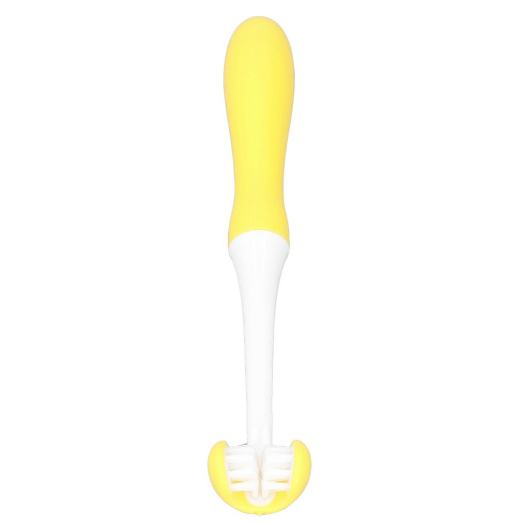 3 Sided Toothbrush 58 Degree Inclination Soft Matte Handle Comfortable Convenient Practical