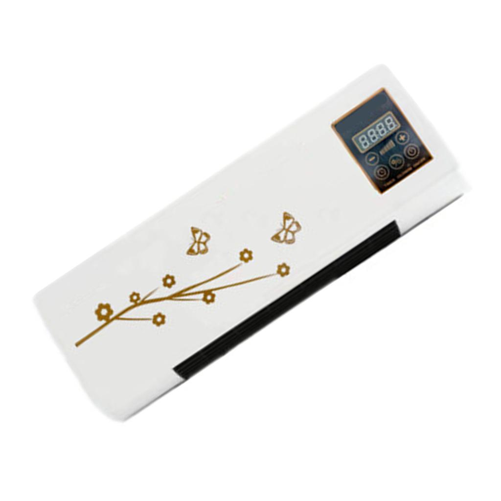 Wall Mounted Heater Remote Control Digital Display with Clothes Hanger Wall Mounted Heating Air