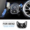 Carbon Fiber Engine Start Stop Button Cover for Mercedes Benz A Class W177 GLB X247 CLA AMG Interior Trim 2019-2023