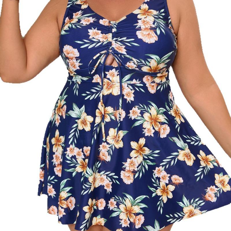 2026 Plus Size  Women High Waist 2 Piece Set Bikini Swimsuits, Women's Swimwear & Clothing