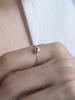 Before Moonrise Plum Heart Ring Sr209S