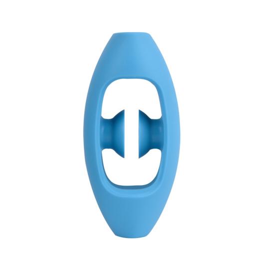 Усилитель хвата с присоской для снятия стресса, тренажер для пальцев, тренировщик мышц руки, силиконовое кольцо, игрушка синий