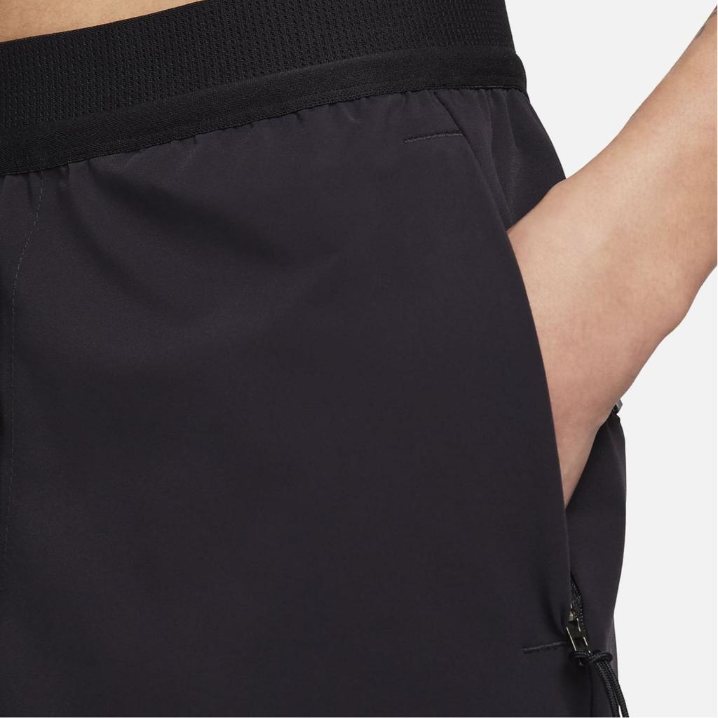 Nike Elastic Waist Loose-Fit Sports Shorts Men Bottoms Black FN3011-010