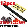 16mm S16Q-SCLCR09 Boring Bar Turning Tool Lathe Holder And 10pcs CCMT09T304 Inserts And T15 Wrench Metal Cutting Machine Tools