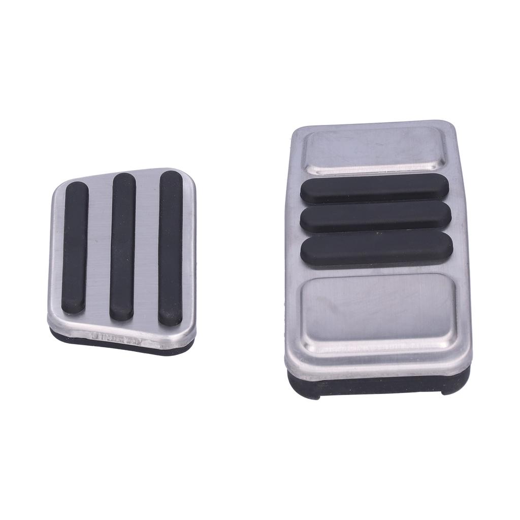 2 Pezzi Copripedale Acceleratore Pedale Freno Antiscivolo Adatto per Ford Mustang 20152019