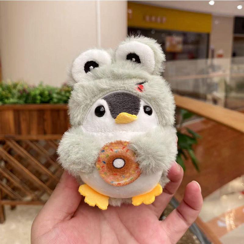 Penguin Whimsical Plush Keychain Decoration Perfect For Kids Bags And Machines Doll