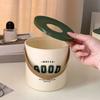 Dustproof Round Toilet Roll Paper Container Plastic Napkin Holder Creative Tissue Box  Living Room