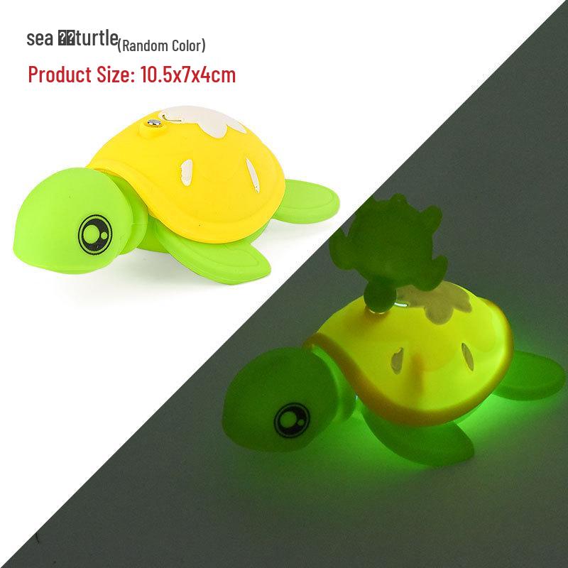 Magnetic Light-up Fishing Float & Bath Toy Set - Dolphin, Shark, Fish, Whale