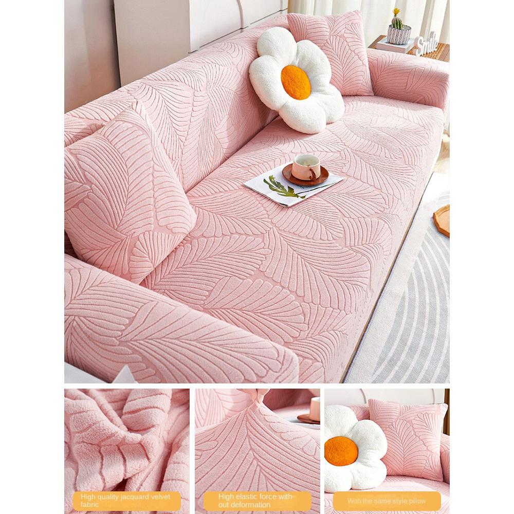 Couch Cover Latest Jacquard Design High Stretch Sofa Covers for Cushion Couch, Pet Dog Cat Proof Slipcover Non Slip Magic Elastic Furniture Protector