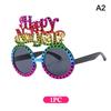 2026 Happy  Year Glasses Funny Eyeglasses Photo Props Decoration Party Supplies  Year Atmosphere Decoration Glasses