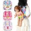 New Carrier Backpack For 12/14/16/18 Inch Born Baby Doll, 30/35/40/25Cm Girl Dolls Out Going Holder