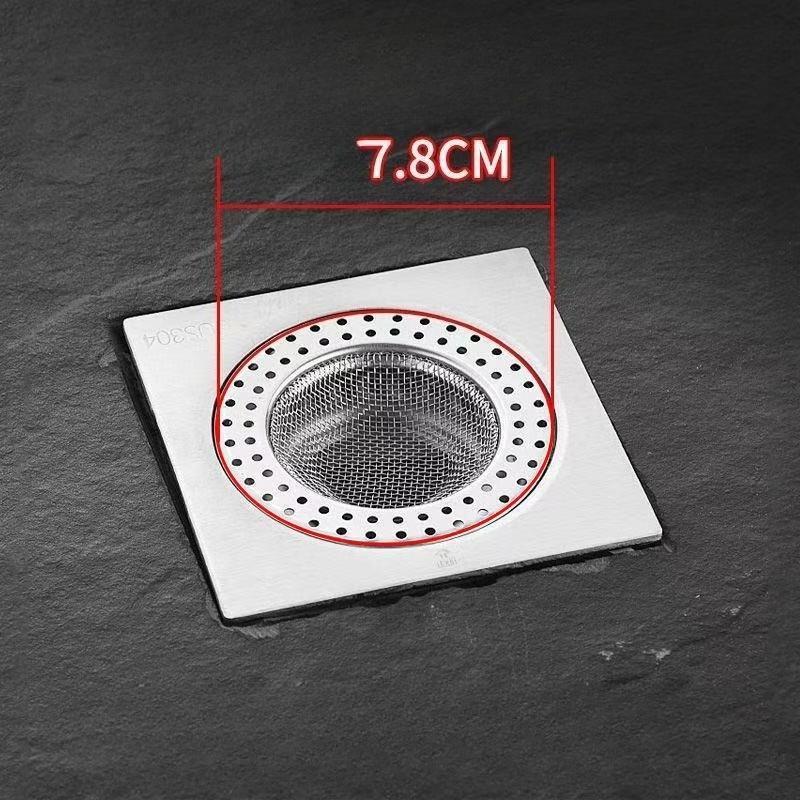 Universal Sink Drain Filter – Stainless Steel Mesh Catcher for Kitchen & Bathroom,Catches Hair,Food Scraps,Debris, Reusable,Easy To Clean, Anti-Clog