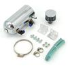 Universal 0.5L Aluminum Air Filter Tank New Condition 3*10MM Outlet Engine Fuel Separator Oil Catch Reservoir Breather Tank